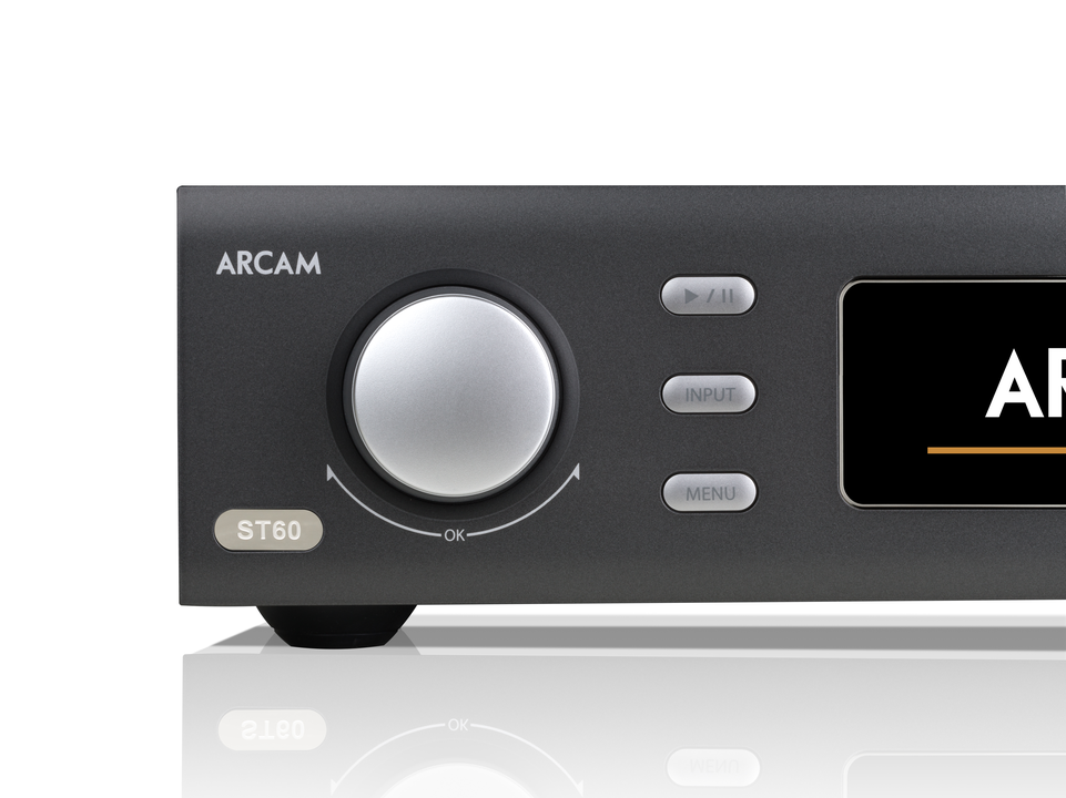 Arcam ST60 Streamer med støtte for Spotify, Tidal, MQA. High Res etc