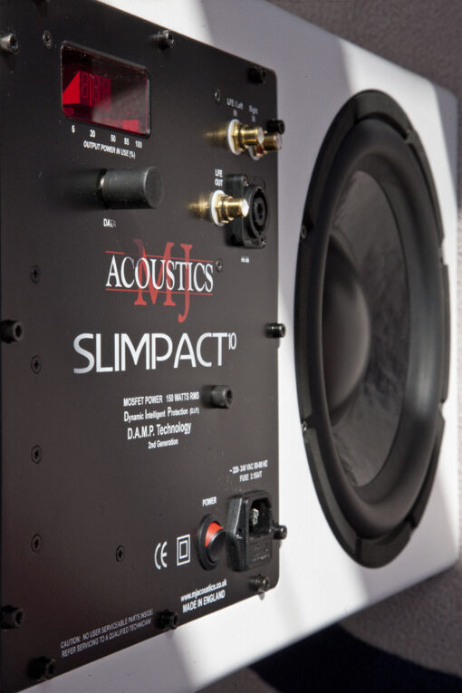 MJ Acoustics Slimpact 10 Aktiv subwoofer