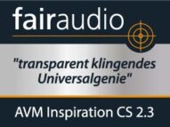 AVM Inspiration CS 2.3 Kompakt streaming CD-mottaker med 2 x 140 W