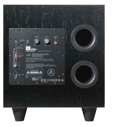 JBL L10cs Classic Series Subwoofer L10cs Classic Series Subwoofer 10-tommers (250 mm) nedfyringsdrevet subwoofer