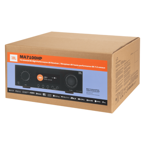 JBL MA7100 AV-mottaker med streaming, multirom og Dirac Live Ready